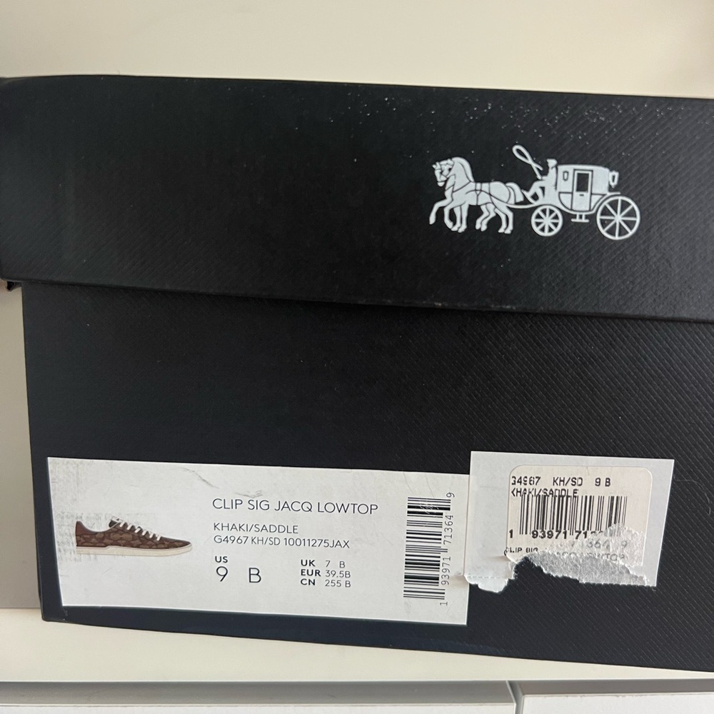 Coach Tan and Brown Sneakers - Picture 6 of 6